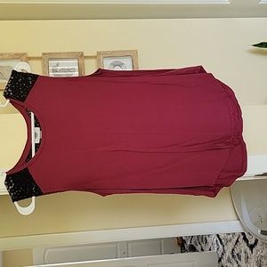 Old Navy Maroon Blouse, M